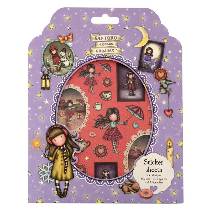 Studio light • gorjuss essentials sticker sheets 4x2 designs