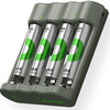 Gp batterijlader | usb 3h met 4x850ma aaa batterij | promo - a3503060