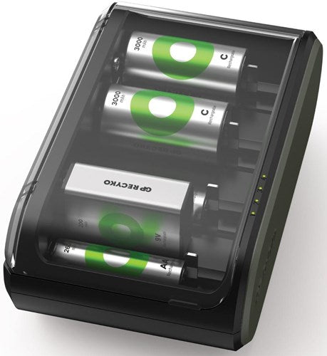 Cargador de baterías GP USB universal - sin baterías - 3503079