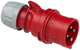 Spina Gp cee 4p 16a 400v rossa - 6313150