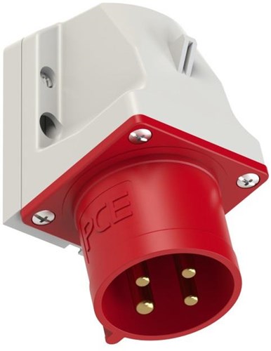 GP CEE 4P 32A 400V OPB WCD rosso con spinotti - 6313168