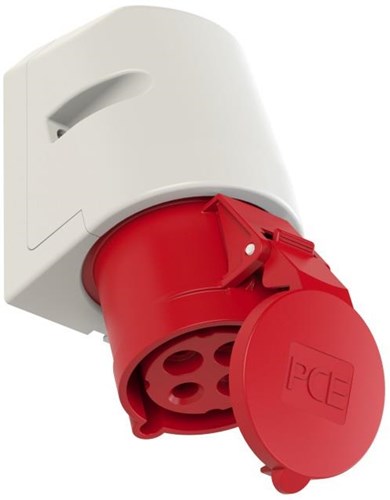 WC da appoggio GP CEE 4P 32A 400V rosso - 6313166