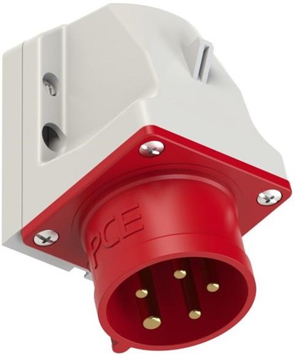 WC da appoggio GP CEE 5P 16A 400V rosso con spine - 6313159