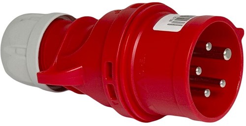 Spina Gp cee 5p 16a 400v con invertitore di fase - 6316100