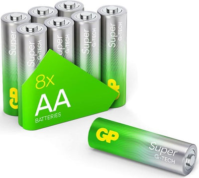 GP GP 8 multipack AA pila alcalina LR06 15A - 3012260