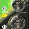 Gp cr2032 lithium 3volt blister 5 - 3212345