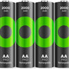 Gp nimh oplaadbare batterij aa 2000ma blister(4) - 3311492