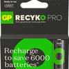 Gp nimh oplaadbare batterij aa 2000ma blister(4) - 3311492