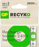 GP Batterías AA recargables 2100MAH NIMH 4PK