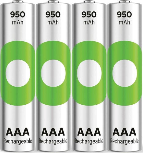 Gp nimh oplaadbare batterij aaa 950ma blister(4) - 3311422