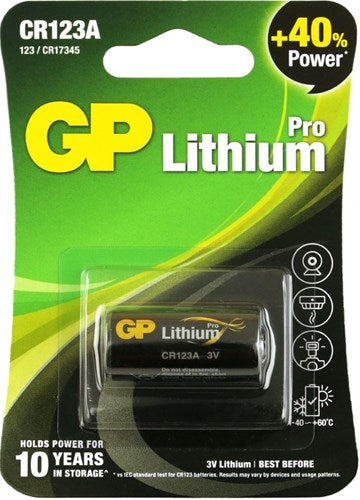 Gp foto litio gp cr123a 3 voltios - 3211953