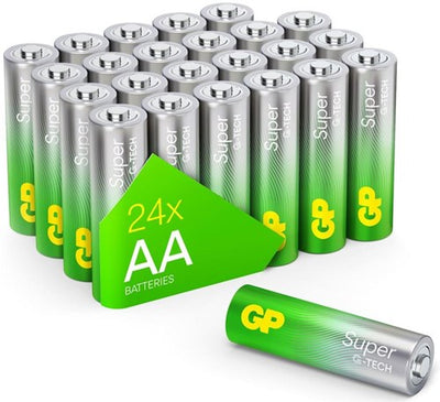 Batteria GP super alcalina AA scatola (24) - 3012290