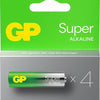 Batterie AA super alcaline 4PK