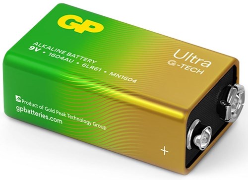 GP ultra 9 voltios 6lr61 bloque electrónico 3012540
