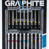 Graphite bitset | 18-delig | in opbergbox extra lang - 6480223
