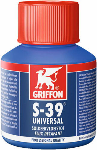 Fluido para soldar Griffon s-39 universal 320ml
