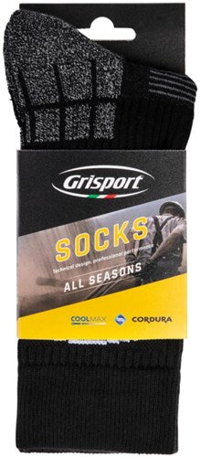 Calcetines grisport para todas las estaciones 25108 | gris negro | talla 50 - 00.048.178.47