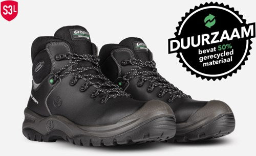 Zapato de seguridad duradero Ty Grisport Safe 103 S3L | negro | talla 39 - 8713458009748