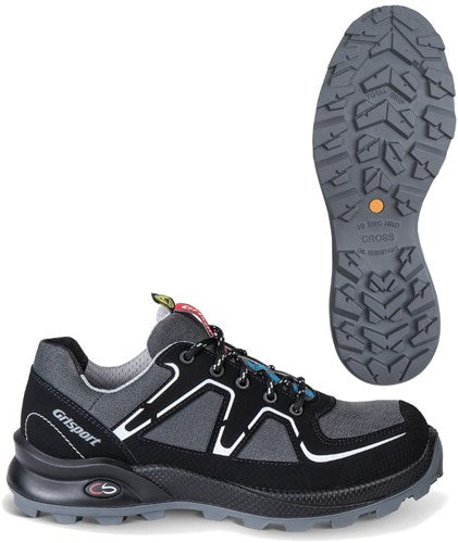 Grisport safety cross safety ariel 33601 dames laag s3 grijs zilver - maat 36 - 00.049.006.36