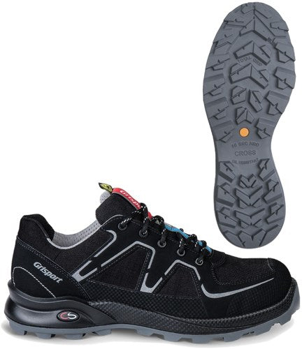 Ty grisport caja fuerte cruzada nórdica 33603 baja s3 negro plata - talla 41 - 00.049.008.41