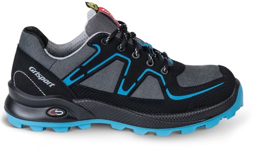 Grisport safety cross safety serena 33600 dames laag s3 grijs blauw - maat 36 - 00.049.005.36