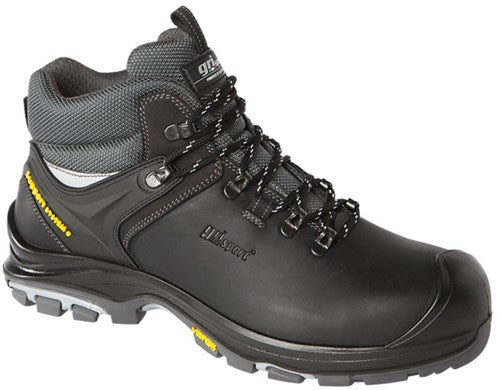 Grisport safety yucon 33506 hoog s3 zwart grijs - maat 39 - 11.049.048.39