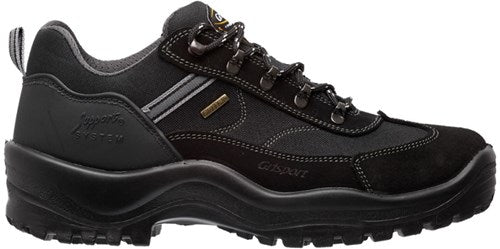 Grisport torino low unisex wandelschoenen - black