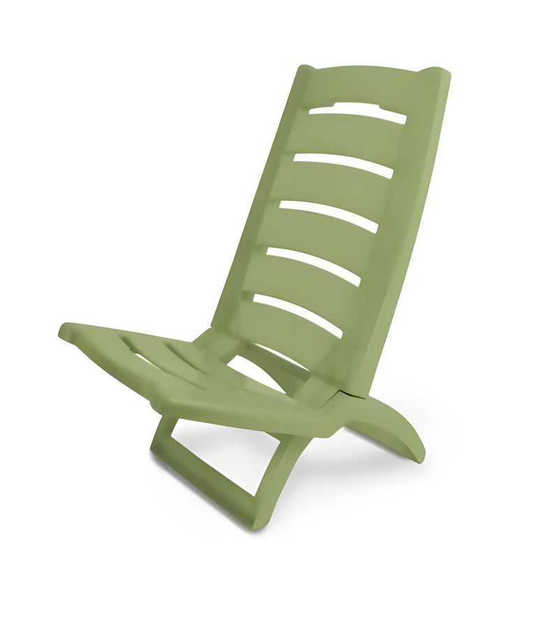 Silla de playa plegable Adriatic verde