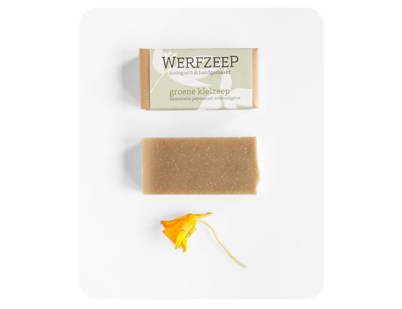 Werf sapone giallo sapone verde argilla 100 gr