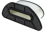 Makita accessoires harmonica grofstoffilter vc3211m - 141875-9