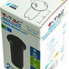 Faretto da terra LED 1w 3000k 12v ip67 nero 2 lati - 5070410