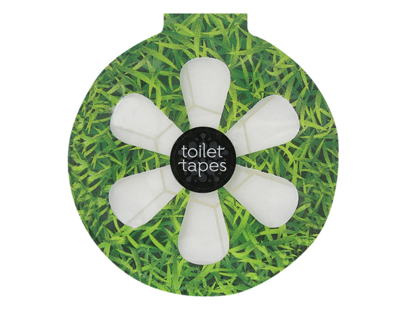 Cintas para el inodoro cinta de baño WC Bloque Groovy Grass