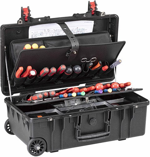 GT-line gt 52-21 puntos | maletín de herramientas impermeable de polipropileno | 2 plataformas de bolsa - gt 52-21 pts