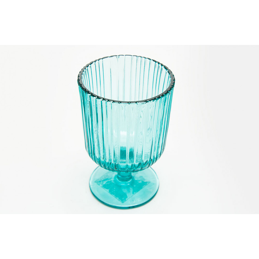 Gusta wijnglas blauw 250ml