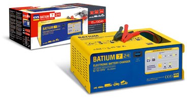 Gys batium 7 24 battery charger | professional | 230v | 6-12-24v | 210w - 5192024502