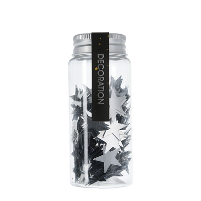 H s confeti estrella plata 40gr