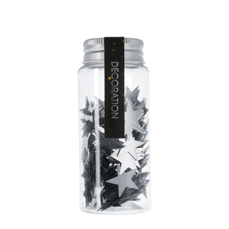 H s confeti estrella plata 40gr