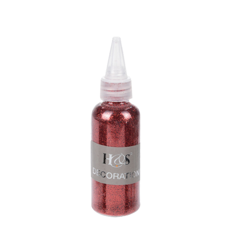 H s glitter piccolo rosso 40gr