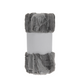 Cappotto in pile scozzese Hs grigio 130x150 cm
