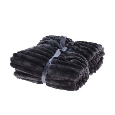 H s plaid coste petrolio 130x150cm