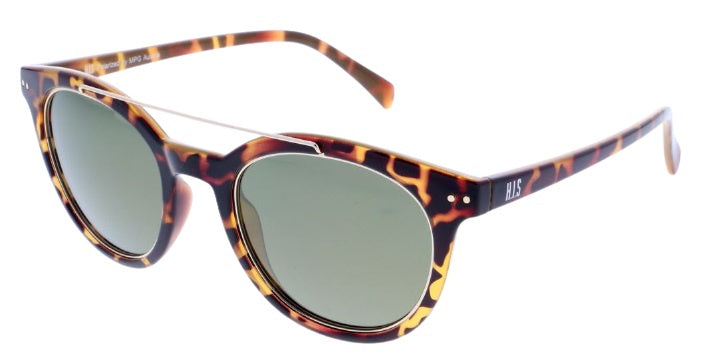 Occhiali da sole 88102 Cat. 3 donne rotonde marrone grigio