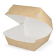 Contenitore per hamburger Takeaware medio kraft bianco (400 pezzi)