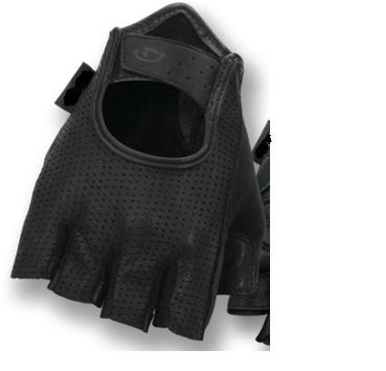 Dimensione del guanto bicicletta S nero per paio