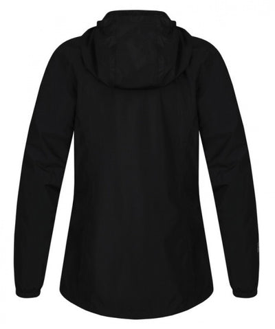 Hannah Outdoorjas Dries dames polyester PU zwart mt 40