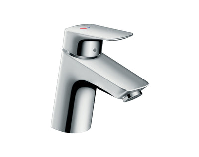 Hansgrohe wastafel mengkraan - logis ééngreeps 70 coolstart - met trekwaste