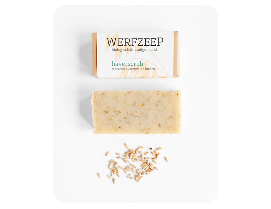 Werfzee werf sapone haverscrub 100 gr