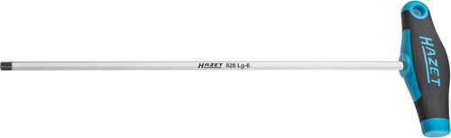 Hazet herramienta para ajustar faros destornillador hexagonal extra largo 828lg-6 perfil hexagonal interno sw 6 mm