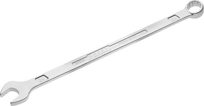 Chiave fissa ad anello Hazet versione extra lunga e sottile 600lg-24 profilo di trazione esterno a dodici facce SW 24 mm
