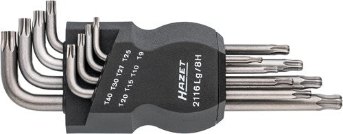 Tornillo de ángulo de Hazet Juego de tornillo 8tlg. Torx
