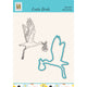 Nellie's choice • cutting die clear stamp exotic birds ooievaar